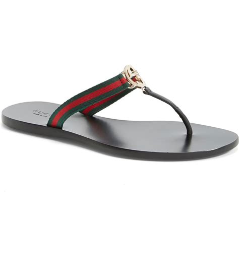 gucci womens flip flops|gucci flip flops women's sale.